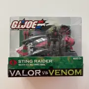 GI Joe ARAH Valor vs Venom STING RAIDER W/ELECTRIC EEL - Sealed