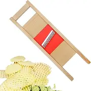 Potato Chips Slicer, Potato Chips Slicer - Wavy Food Mandolin Slicer,Kitchen Chopping Artifact, Wavy Chopper with Handle, Carrot Shredder, Slicing