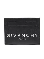 Givenchy Vintage Signature Card Holder in Black