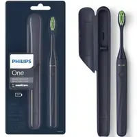 在飛比找momo購物網優惠-【Philips 飛利浦】電池式電動牙刷 午夜藍 超輕便旅行