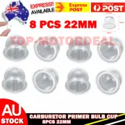 8Pcs Primer Bulb for Stihl Trimmers w/ Zama Carb Carburetor FS38 FS45 FS46--22mm