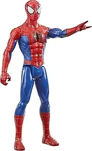 Marvel - Titan Hero Series - 12" Spider-man - Inspired by Peter Parker Spider-Man Movie - Action Figure and Toys for Kids - Boys and Girls - Ages 4+