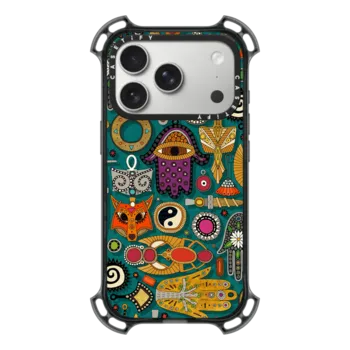 iPhone 17 Pro Bounce Case MagSafe Compatible TALISMANS viridian green