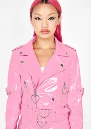 [Sugar Thrillz] Mad Sass Patent Jacket