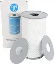 ComPrase Type B Pool Filter - Reusable,Above Ground Pool Filter, Sturdy & Chemical-Resistant