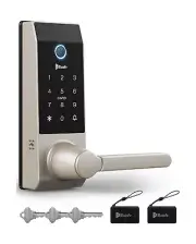 Contour Keyless Smart Lock 2 in 1 Doorbell Fingerprint WiFi with Handle, App ...
