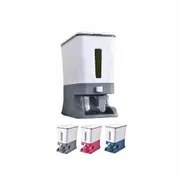 12kg Auto Grain Case Cereal Dispenser Storage Box Kitchen Food Rice Container