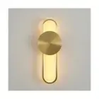 Modern Brass Dimmable Wall Sconces Gold Wall Lights 2700K 10W Brass Wall Lamp...