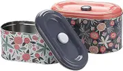 2 Pack Cookie Jars, Storage Airtight Boxes with Lids, Snack Candy Storage Containers, Baking Gift Jars for Cookies, Biscuits, Chocolates, Snacks, Pastries, Puff Pastries