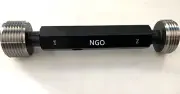 1pc NGO 1.125-14 Thread Plug Thread Gage Gauge Gas cylinder thread plug gauge