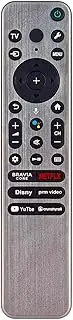 RMF-TX910U Replaced Voice Remote Commander fit for Sony Bravia A95L X95L Series XR-65A95L XR-55A95L XR-85X95L XR-75X95L XR-65X95L XR-77A95L XR85X95L QD-OLED 4K Ultra HD HDR Smart Google TV 2023 Model