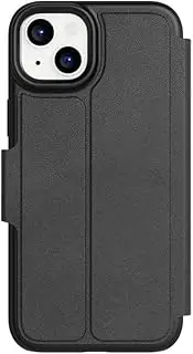 Tech21 EvoWallet Case for iPhone 15 Plus, Black