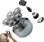 Head Shavers for Bald Men - Electric Shavers | Wet and Dry Cordless Trimmer Device Grooming Tool for Body Hair at Home Work Travel Trips Husband Business