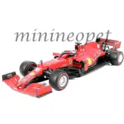 BBURAGO 18-16809 LC 2021 FERRARI F1 RACING SF21 1/18 DIECAST #16 CHARLES LECLERC