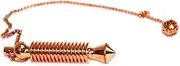 Jet Copper 16 Plate Isis Pendulum Chamber Reiki Wiccan Free Booklet Jet International Crystal Therapy Healing Dowsing A++ Metaphysical Spiritual Answers Occult Mystic