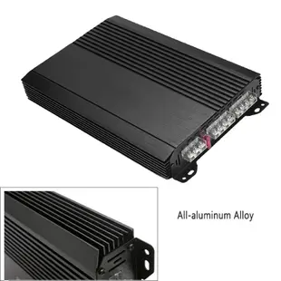 全鋁合金音質低音炮功放12v 6800W 4聲道車載功放