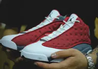 在飛比找Yahoo!奇摩拍賣優惠-Air Jordan 13 Retro AJ13 白灰紅 3