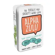 University Games Alpha Zulu Card Game Tin