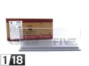 ATLANTIC CASE 1/18 - DISPLAY CASE SHOW-CASE 1/18 - MULHOUSE SILVER LEATHER 10247