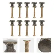 20 Sets Mushroom Head Handle Accessories Decorative Cupboard Handles