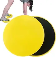 Core Sliders - Multi- Core Sliders Exercise Discs | Anti-Slip Fitness Disc Slides | High-Intensity Sliding Discs Fitness Core | Multi- Best Pilates Equipment for Carpet, Hardwood Floors