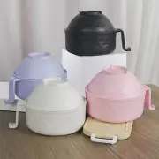 Instant Noodle Bowl Set Ramen Cooker with Chopstick Spoon Cooking for Dorm Room.