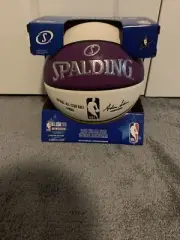 OFFICIAL SPALDING AUTHENTIC 2018 NBA ALL-STAR THREE-POINT CONTEST MONEY BALL- LA