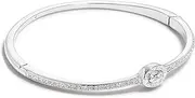 [COACH] Signature Logo Pave Hinged Bangle Bracelet