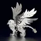 鋼魔獸3d立體金屬模型獅鷲機械組裝不銹鋼拼裝手工拼圖高難度玩具