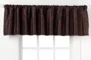 CHAPS Home PRESTON PAISLEY Window VALANCE Size: 80" x 17" New SHIP FREE Purple