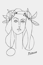 Pablo Picasso Journal Notebook - Bouquet of Peace - Hands with Flowers (150 lined pages): Pablo Picasso Notebook