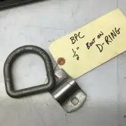 1/2" Bolt On D Ring Forged Lashing Rings Trailer Chain Strap Rope Tie Down BPC