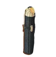 Toucan wine Bag With Strap NWT Resin wicker