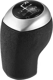 X AUTOHAUX Car Manual Gear Shift Knob 6 Speed Fit for Hyundai Elantra GT Accent Solaris Avante MD I30 MT - Pack of 1 Black