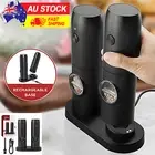 Rechargeable Electric Salt And Pepper Grinder Set Electric Salt And Pepper Mill