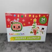 CoComelon 2023 Holiday Advent Calendar, 24 Piece Christmas Toy Playset Set