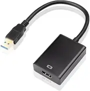 USB 3.0 to HDMI Converter Cable Display Graphic Adapter for Laptop PC HD AU