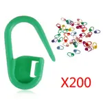 200PCS KNITTING CROCHET LOCKING STITCH NEEDLE CLIP MARKERS H