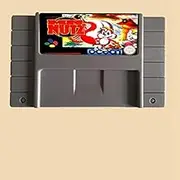 Royal Retro Mr.Nutz 16 bit Big Gray Super Game Card For Game Player (NTSC USA Shell)