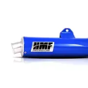 HMF Kymco Mongoose 300 Blue Full Exhaust Muffler Pipe 2006 2007 2008 2009