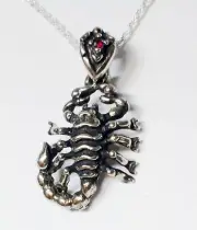 Scorpik Silver Pendant - Scorpio