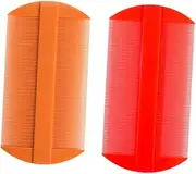 Sosoport 8pcs Hair Combs Pets Daily Cleaning Supplies Dogs Cats Combs Double-sided Combs
