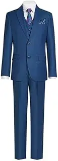 [Happy Dolphin] Boys Formal Suit Set Slim Fit Boy Suit Wedding Suit Ring Bearer Suit