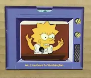 SIMPSONS TV TAZO TAZOS - #30 MR LISA GOES TO WASHINGTON- NEW Promo CARD 2006 Fox