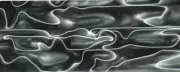 Ghost Trails BTW57KSM Acrylic (2 pc) Knife Scales 1/4" x 1 1/2" x 5"