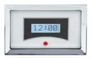 Dakota Digital 57 Chevy Silver Clock White LED for VHX System VLK-57C-S-W (for: Chevrolet)