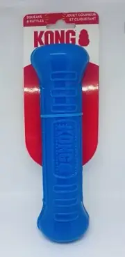Kong Beezles Stick Fetch & Chew Dog Toy Squeaks and Rattles NEW!!!