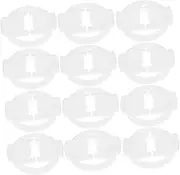 Alipis 100pcs Power Cord Clip Outdoor Light Clips Outdoor Light Clamps Rope Light Clips Lighting Cable Clips Holiday Light Clips for Outside Light Clips Outdoor Cord Clips Plastic White