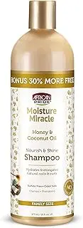 African Pride Moisture Miracle Honey & Coconut Oil Nourish & Shine Shampoo 473mL(16oz)
