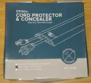 UT Wire Cord Protector & Concealer - Beige - 15 ft. New